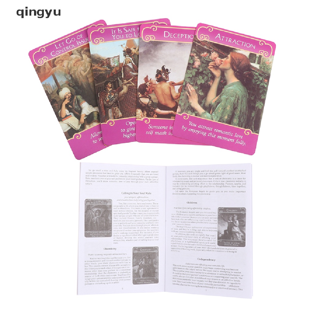Bộ Bài Tarot qingyu New Romance Angels Oracle