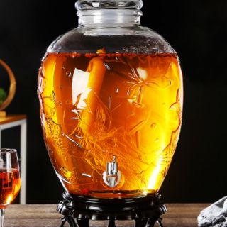 Bình Thủy Tinh Cá Chép 15L