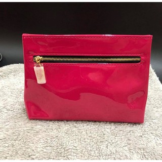 (100% AUTHENTIC) Túi đựng đồ makeup YSL hồng nhỡ