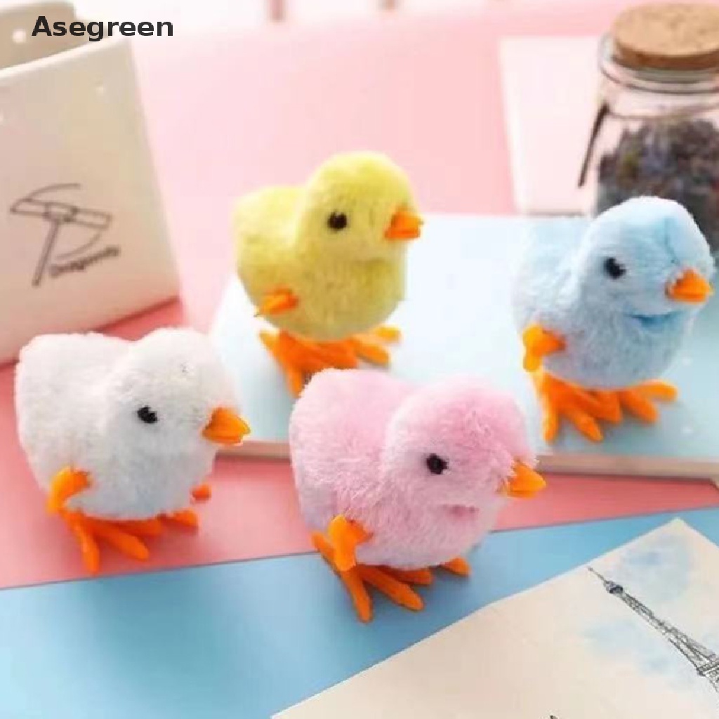 Đồ chơi hình gà con mềm mại có dây cót vui nhộn cho mèo cưng