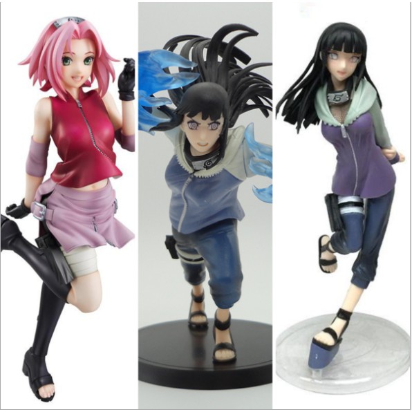 Mô hình Figure Naruto sakura Hinata tuyệt chiêu khoảng 20cm