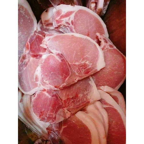 THỊT CỐT LẾT HEO CẮT LÁT  ✅ Giá : 120k / kg | BigBuy360 - bigbuy360.vn