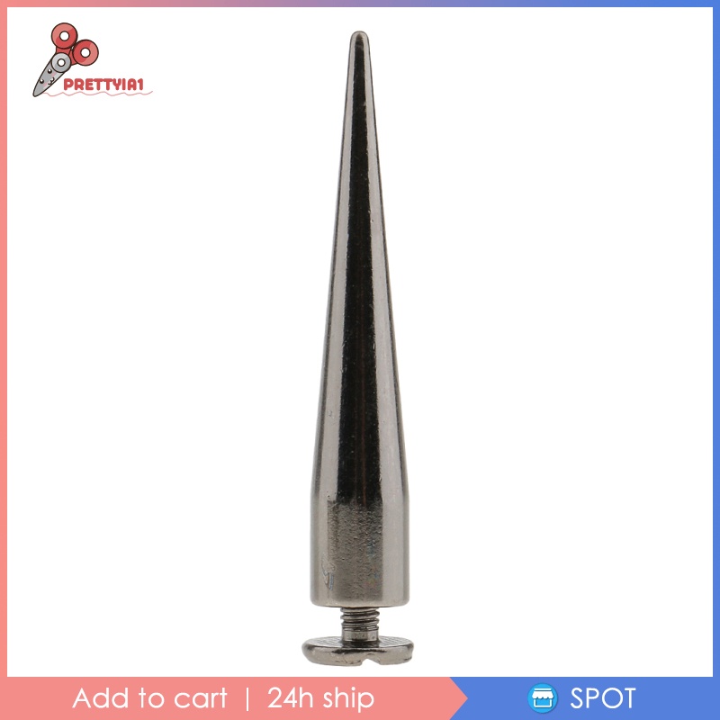 Set 10 Đinh Tán Hình Nón 7x40mm Chuyên Dụng Làm Đồ Da Thủ Công