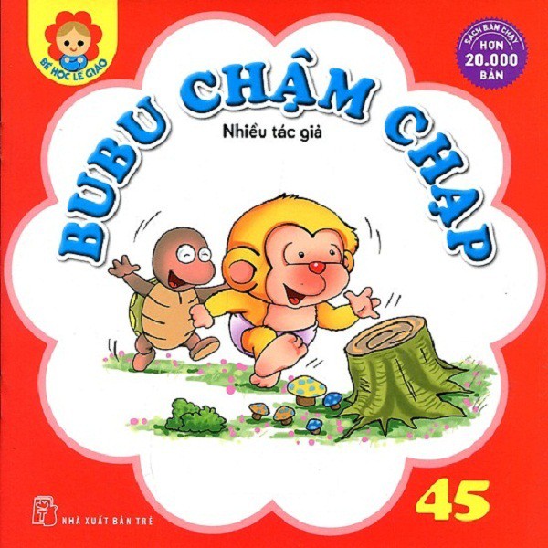 Sách - Bé Học Lễ Giáo - Bubu - Tập 45: Bubu Chậm Chạp - 8934974139478