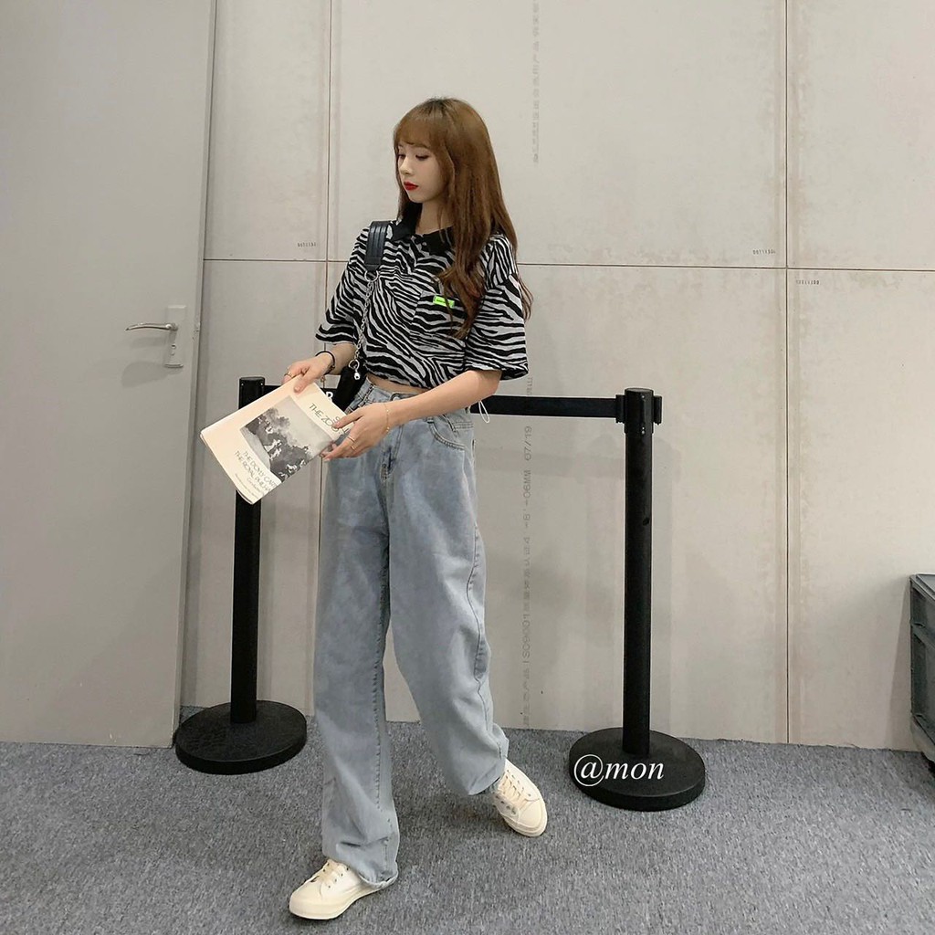 [Mã WASKT304 giảm 15% tối đa 30K đơn 99K] 2101418 CROPTOP NGỰA VẰN | BigBuy360 - bigbuy360.vn