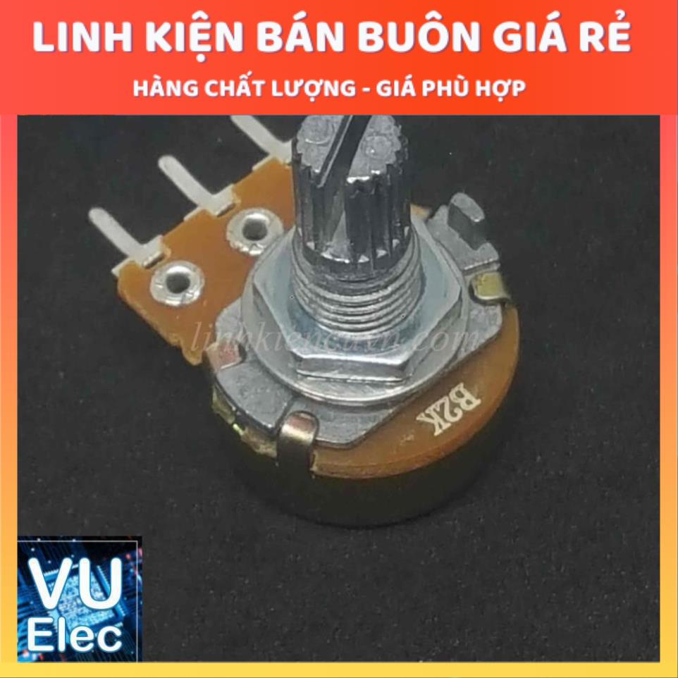 Biến trở (Triết áp) đơn 1K, 2K, 5K, 10K, 20K, 50K, 100K,, 500K, 1M - WH148