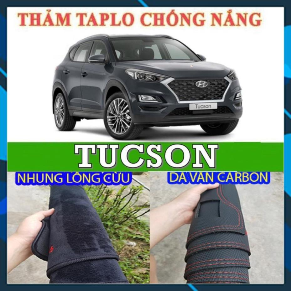 THAM TAPLO DA VÂN GỖ XE HYUNDAI TUCSON THẢM LÓT TAPLO 3 LỚP CHỐNG NÓNG XE HƠI Ô TÔ NHUNG LÔNG DA CARBON BẢO HÀNH 12TH