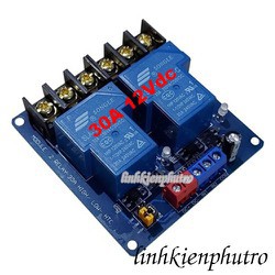 Module 2 Relay 12V - 30A Kích High/Low HTC