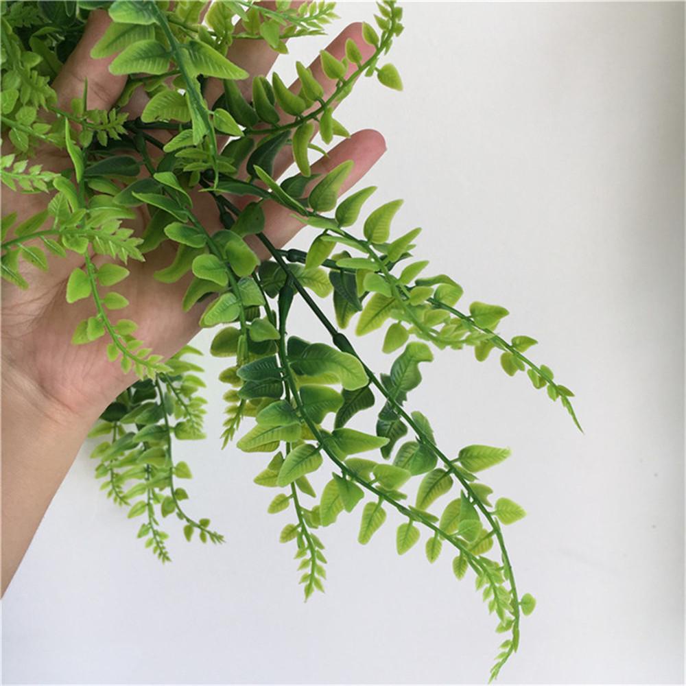 Chậu Cây Dương Xỉ Nhân Tạo Treo Tường Trang Trí Trong Nhà / Ngoài Trời