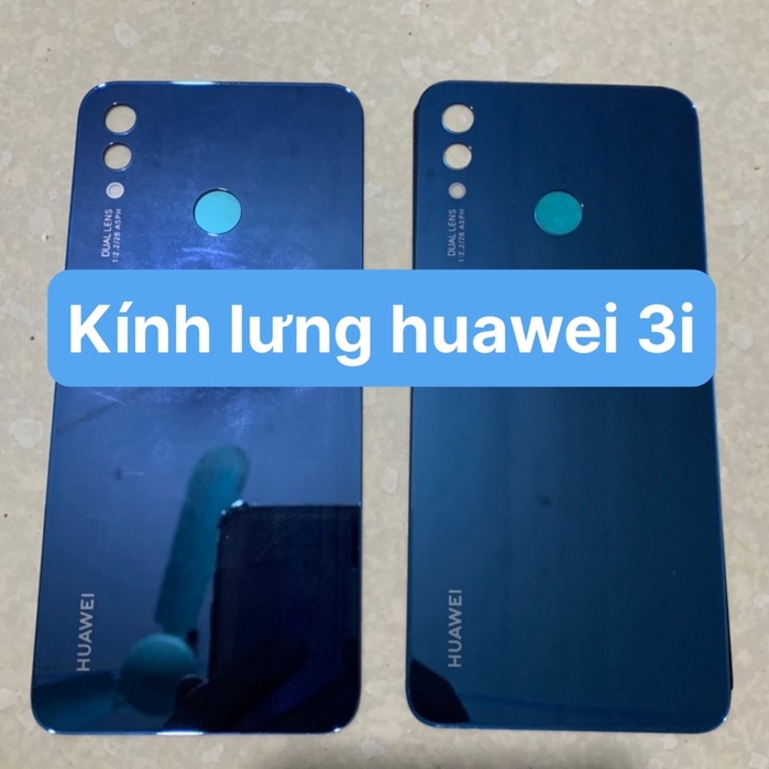 Kính lưng huawei nova 3i / Tặng kèm kính camera