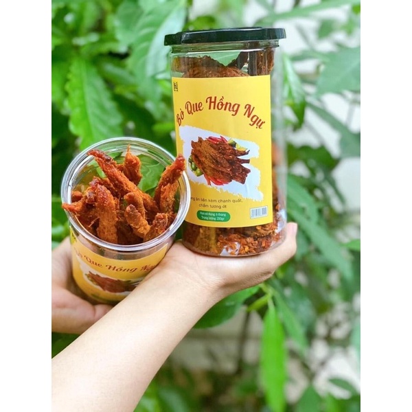 Bò que hồng ngự khô Sài Gòn handmade 90k/ hộp 250g
