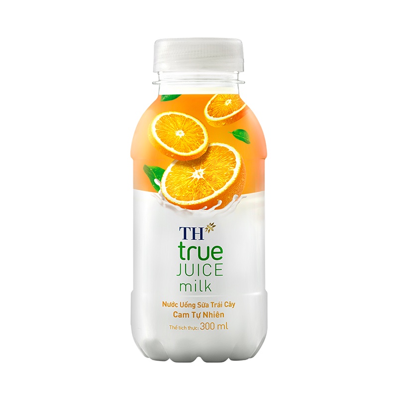 CHAI SỮA TRÁI CÂY TH TRUE JUICE MILK 300ML