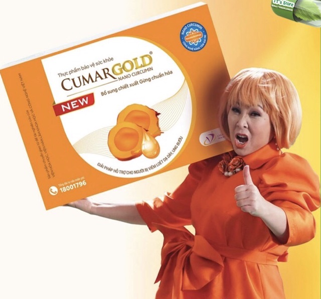 Cumagold new- Lành sẹo,giảm đau,chống ôxy hoá,ngăn ngừa ung thư.