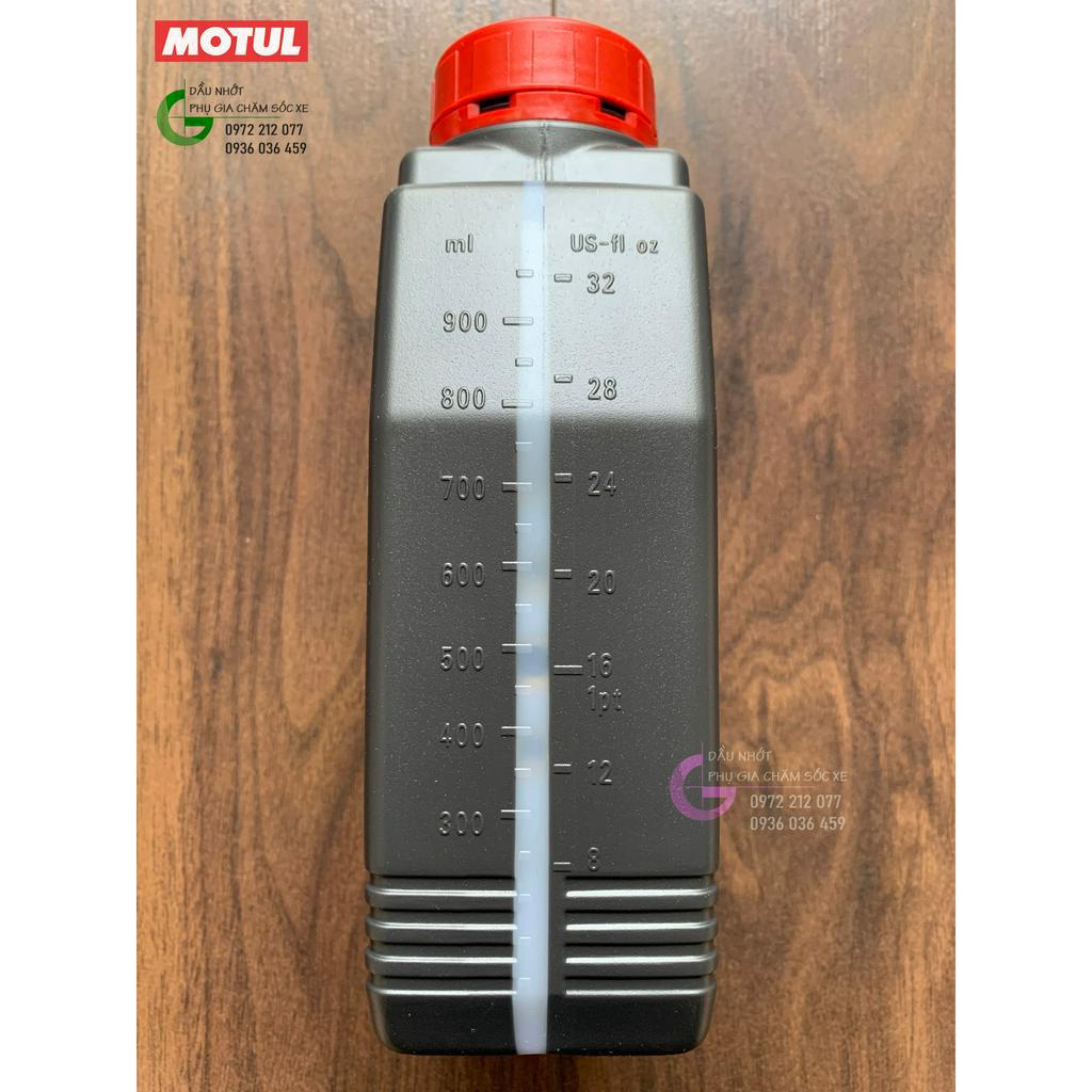 Dầu nhớt Motul H-Tech 100 10W-40 tổng hợp toàn phần cho xe số, xe côn tay
