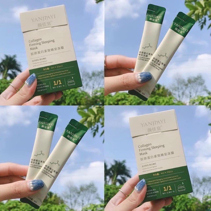 [RẺ VÔ ĐỊCH] ❤FREESHIP❤️ hộp 20 gói collagen nâng cơ mặt Yanjtayi