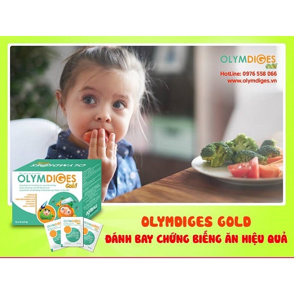 OLYMDIGES GOLD - Cải thiện chứng biếng ăn của trẻ