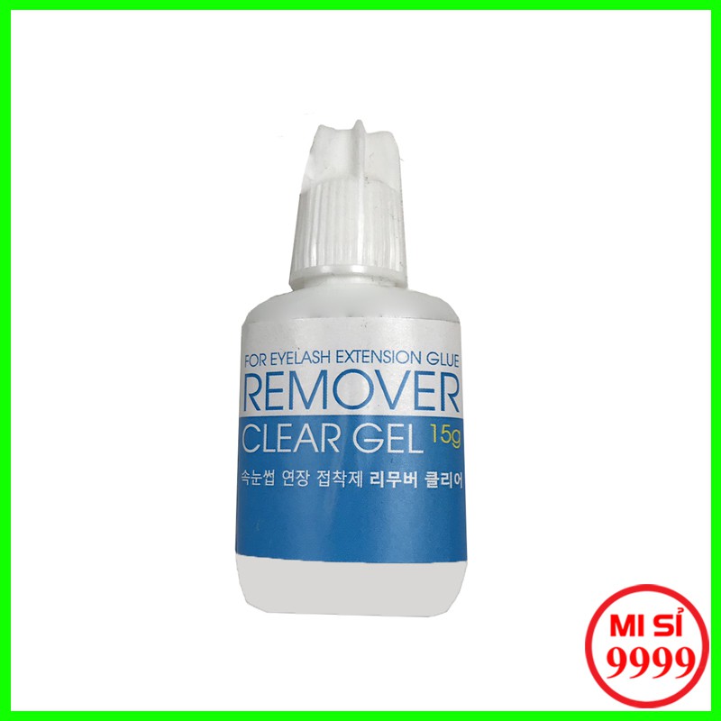 Gel tháo mi xanh remover clear gel, tháo mi nhanh, không cay