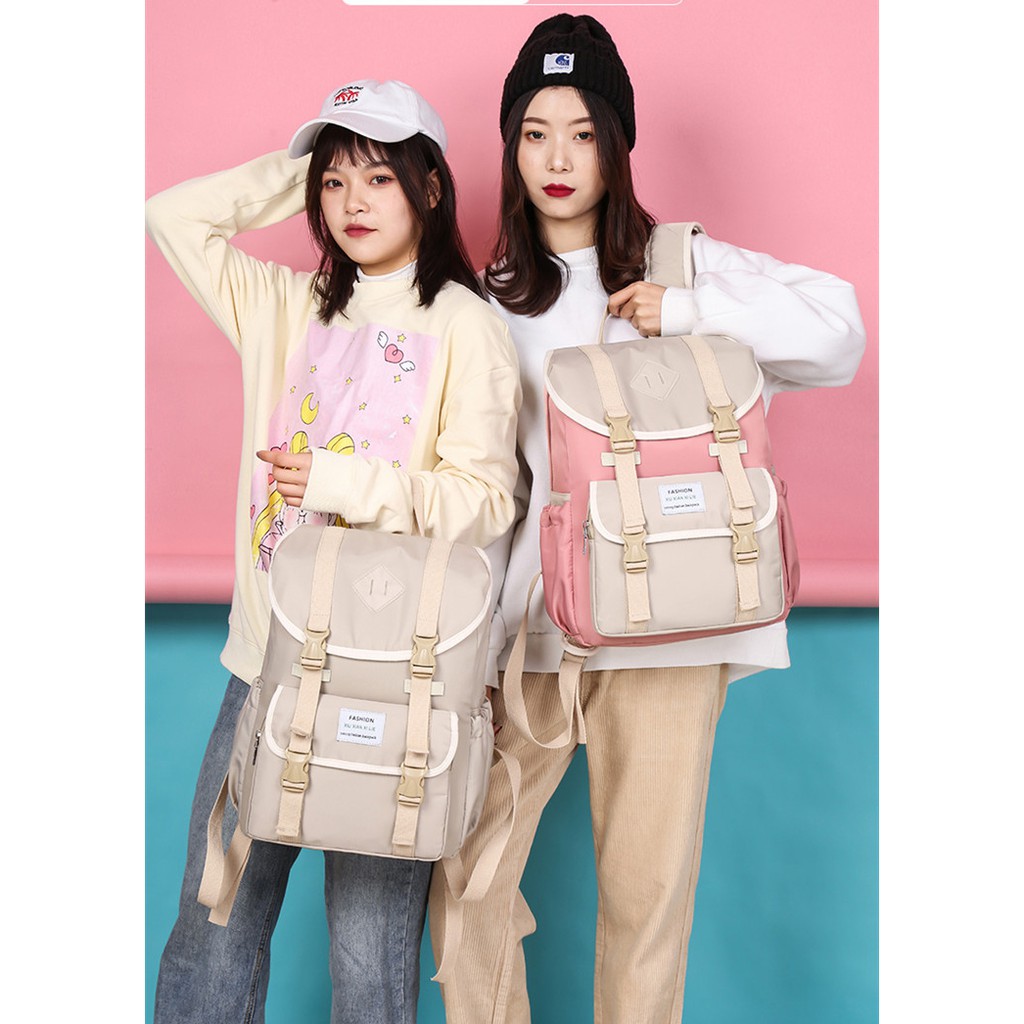 Balo Ulzzang Tuổi Teen, Phong Cách  Hàn Quốc, Học Sinh, Chống Nước KAKAPO BL228