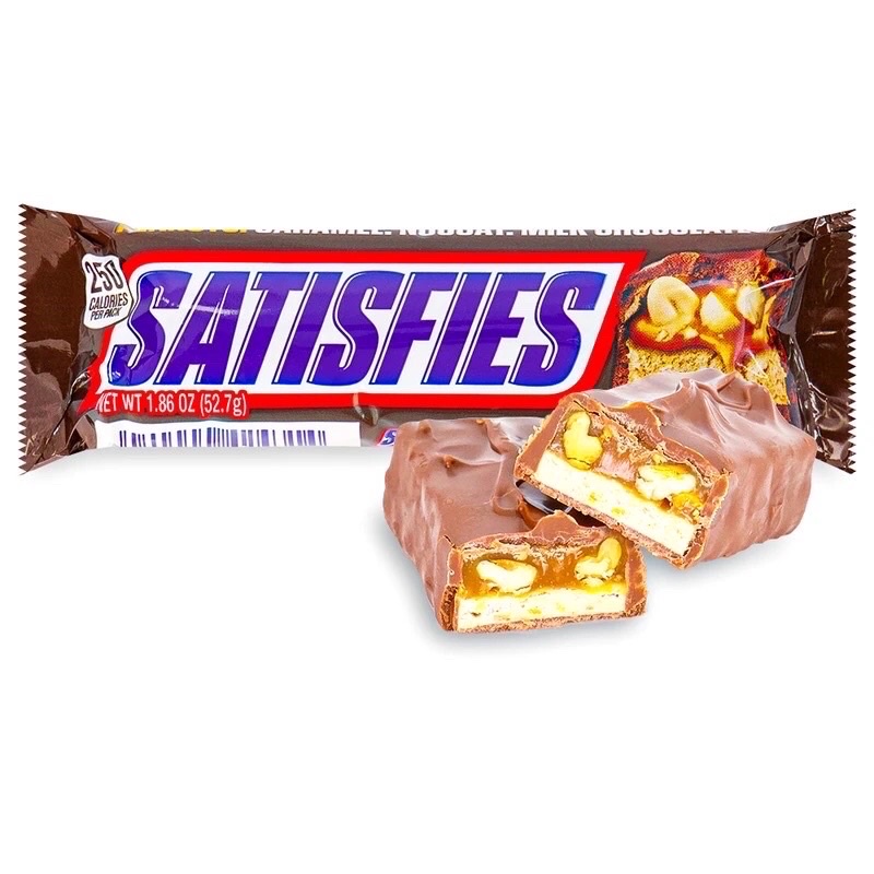 Kẹo Snickers Milk Chocolate Peanuts Caramel  - MỸ