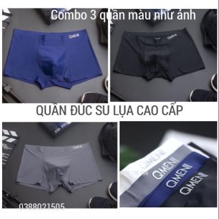 [Hàng đẹp] Combo 3 quần lót đuc su lụa cao cấp mặc là nghiền