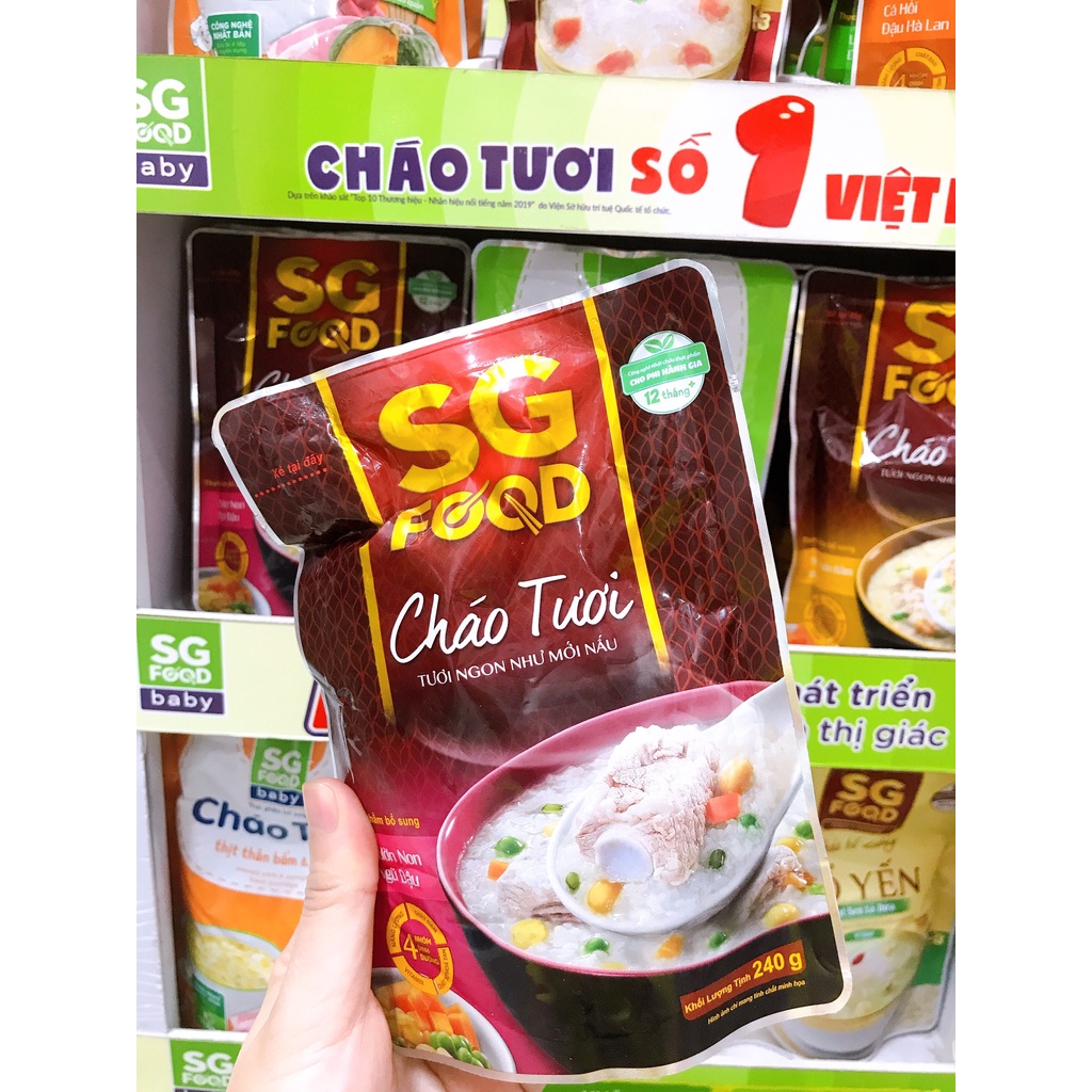 Cháo tươi Sài Gòn Food 270gr