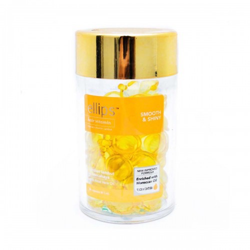 Serum Vitamin Dưỡng Tóc Mềm Mượt Và Óng Ả Ellips Smooth & Shiny (Hộp 50 Viên )