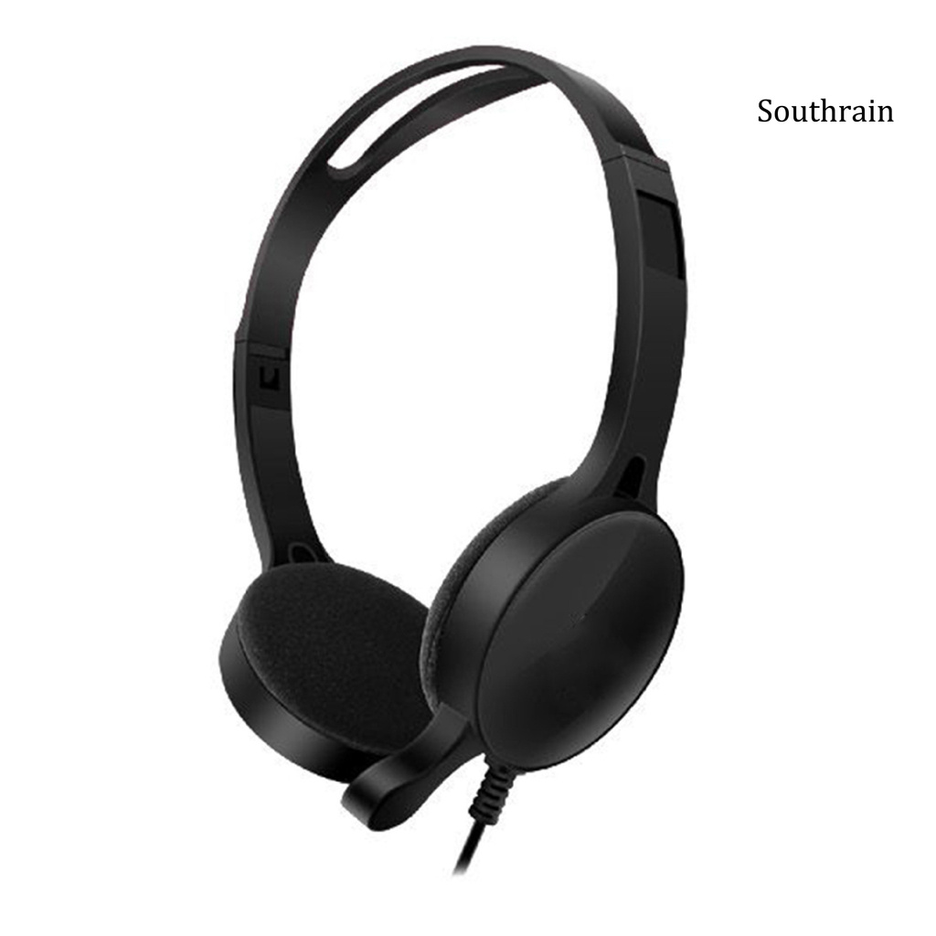 Southrain GM-007 Universal Foldable 3.5mm Wired Gaming Headphone with Mic for Phone/PC