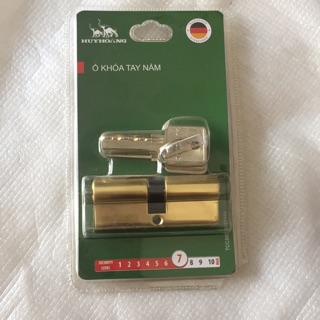 Lõi khoá huy hoàng đồng bé 2 đầu (7 phân)