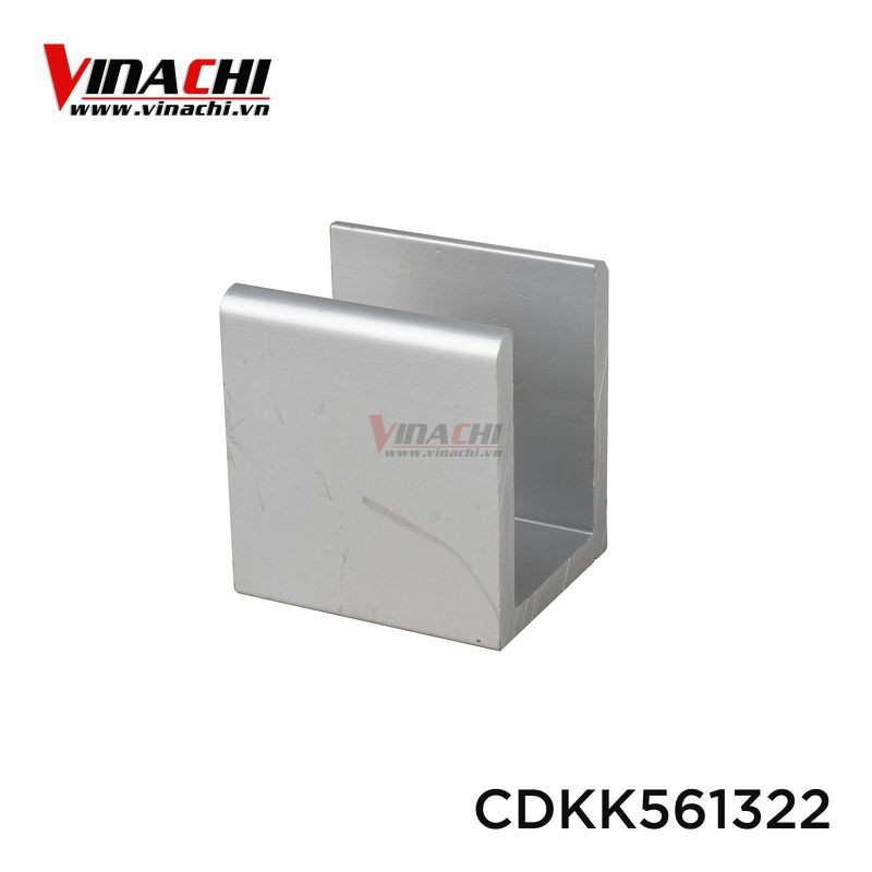 CHÂN ĐẾ KẸP KÍNH NHÔM - 1 CÁI nhiều kích thước