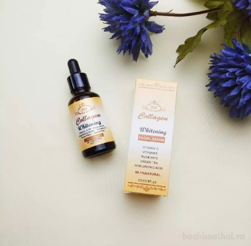 [Chính hãng] Serum dưỡng trắŉg da chốnǥ oxɏ hóa collągen Whitening Facial