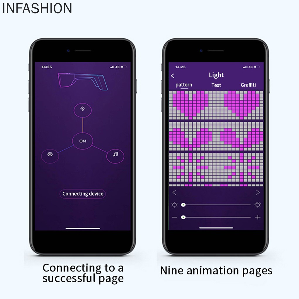 Kính Mát Tích Hợp Đèn Led Kết Nối Bluetooth Độc Đáo | BigBuy360 - bigbuy360.vn