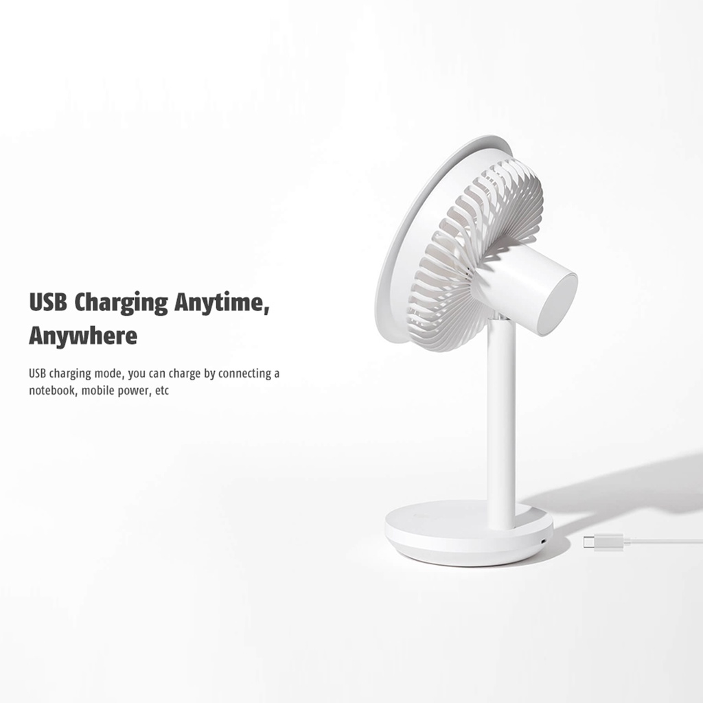 Quạt làm mát để bàn XIAOMI YOUPIN Solove 3 chế độ gió USB 5W chuyên dụng