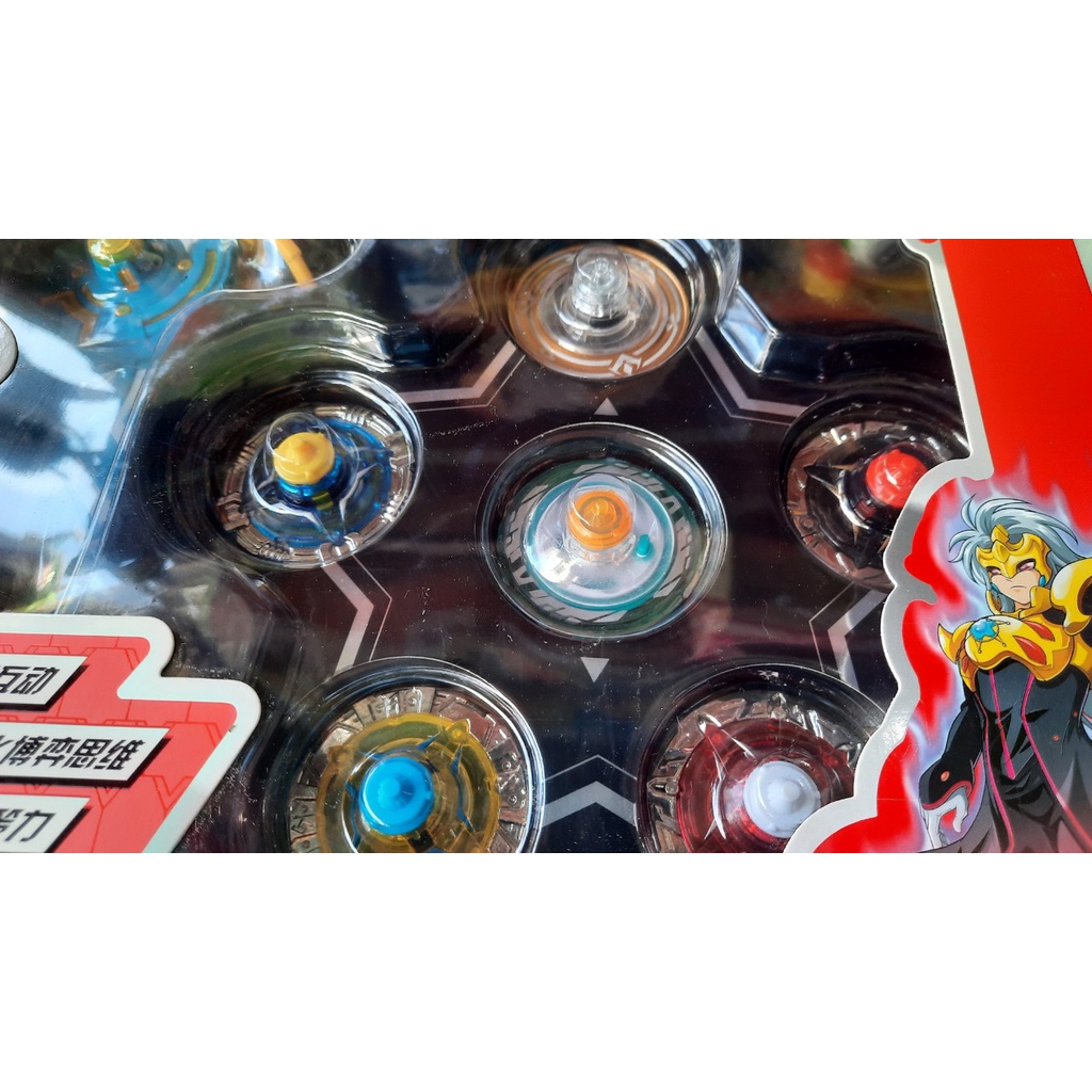 634601G CON QUAY NADO 5, BỘ CON QUAY AS 1 CON VÀ 5 HÍT