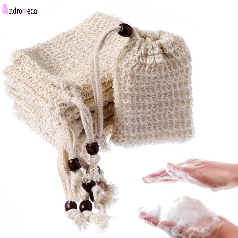 Giá Đỡ Xà Phòng Bằng Sợi Cotton Lanh Tự Nhiên Thân Thiện Với Môi Trường