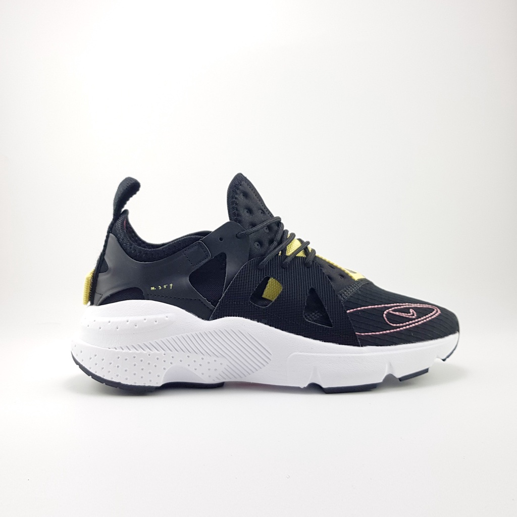 Giày Sneaker - Giày thể thao Huarache Type N.354 Black White Yellow.