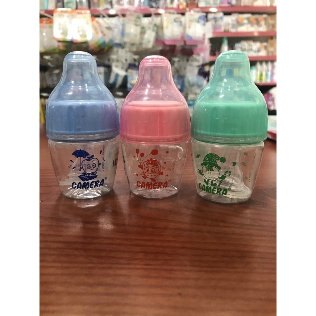 Bình uống nước camera 40ml cho bé
