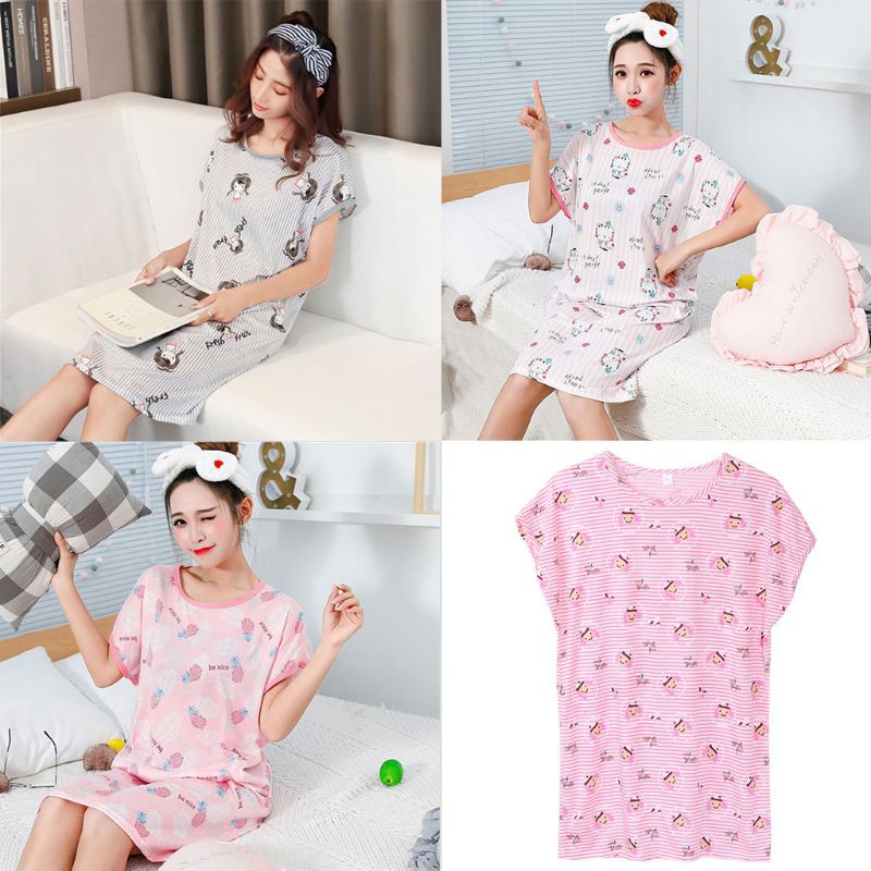 Đầm Ngủ In Hình Chim Hồng Hạc Đáng Yêu Cho Nữ 10 Kiểu Lựa Chọn