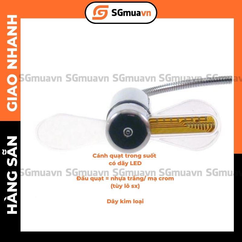 Quạt USB chạy Hình Đồng hồ chữ I LOVE YOU, NICE DAY, Hình Tim, Hình pet