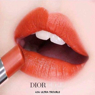 Dior vỏ đỏ #436 cam cháy