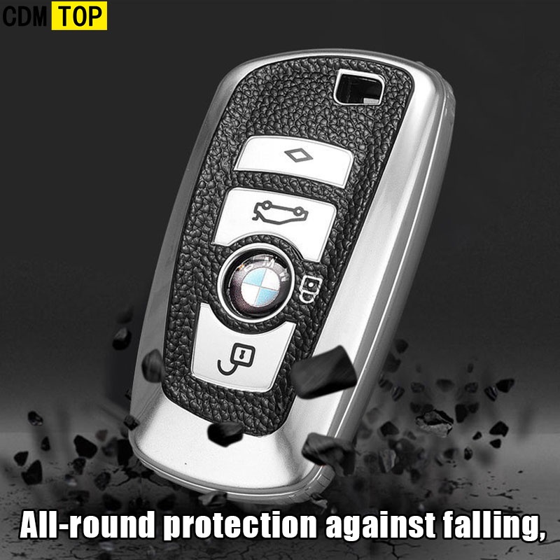 Vỏ Bảo Vệ Chìa Khóa Điều Khiển Từ Xa Thông Minh Cho Xe Hơi Bmw X1 X2 X3 X4 F10 F30 F20 F25