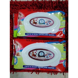 Combo 3 bịch khăn ướt Alibaba 125 tờ