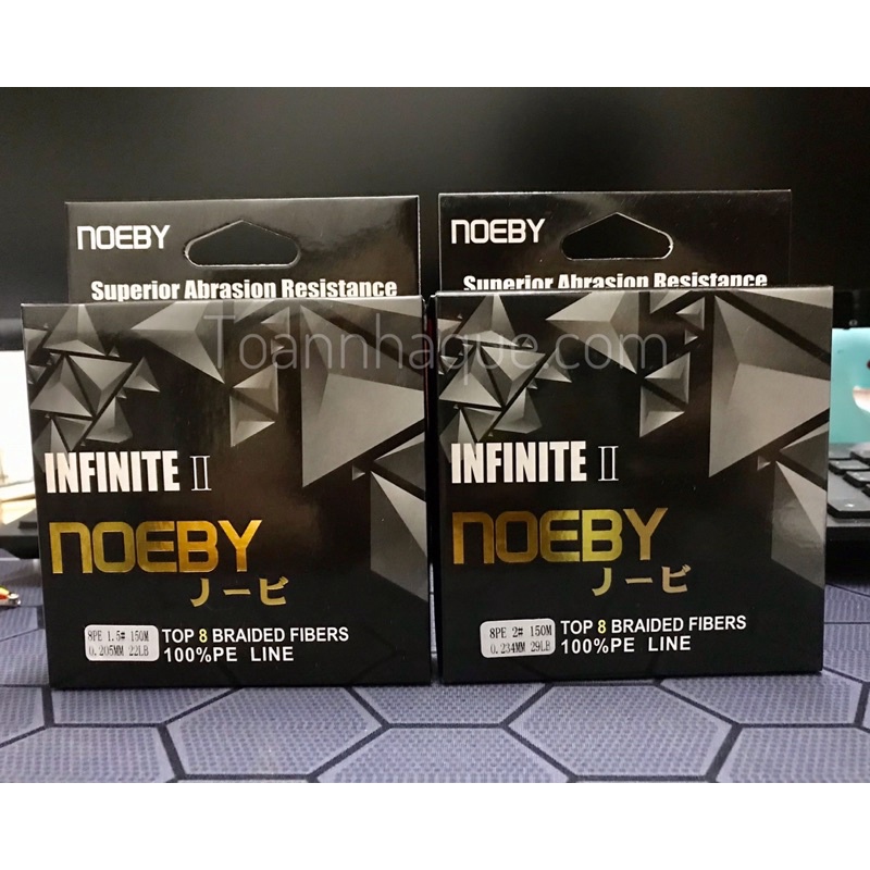 Dù câu lure Noeby Infinite II 150m - TNQ LURES