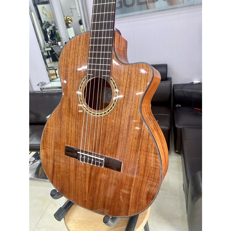 Đàn Guitar BÌnh Nguyên Classic C170 - C180 Dáng Khuyết Cổ Điển + Gỗ Thịt + Tiếng Hay + Có Ty - Bán Chạy Nhất Tầm 2tr