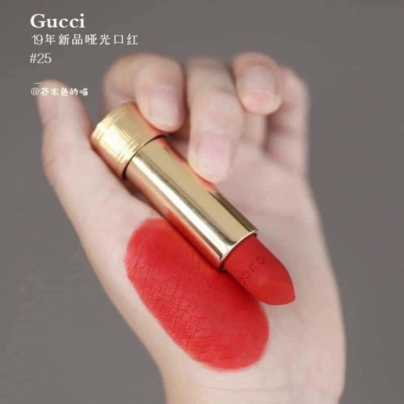 Son gucci matte màu 25
