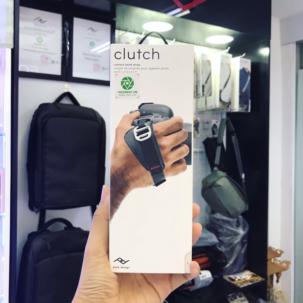 Dây đeo cổ tay Peak Design Clutch - Chính hãng - TECHSPOTVN