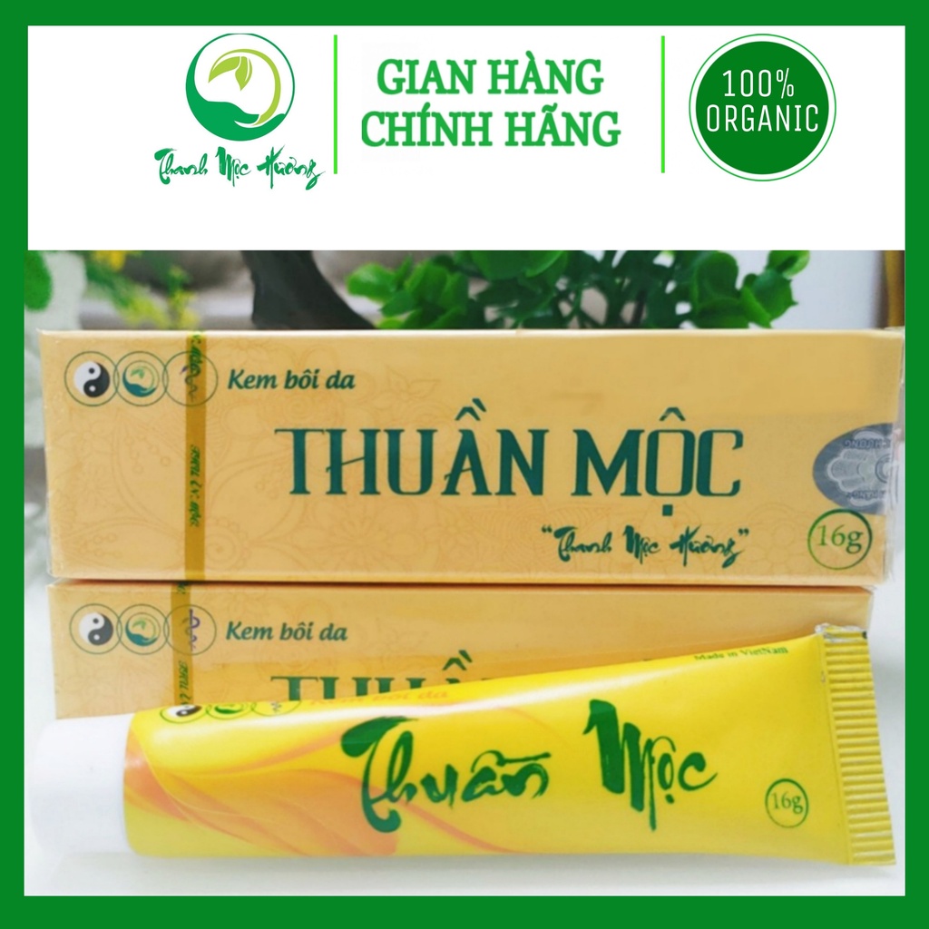 [Chính Hãng]  kem bôi da thuần 16gr mộc hương mẫu mới