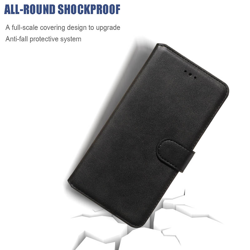 Ốp Lưng Da Nắp Gập Màu Trơn Cho Realme C15 C12 C11 A53 A32 2020 X7 Find X2 Pro | BigBuy360 - bigbuy360.vn
