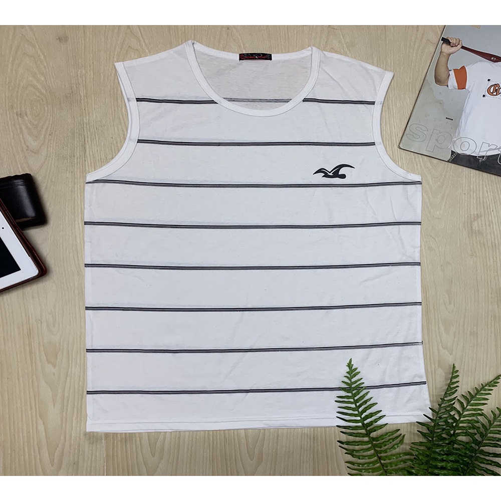 Áo ba lỗ nam thun cotton - Áo sát nách nam tanktop dáng thể thao mặc nhà chất cotton mềm thoải mái