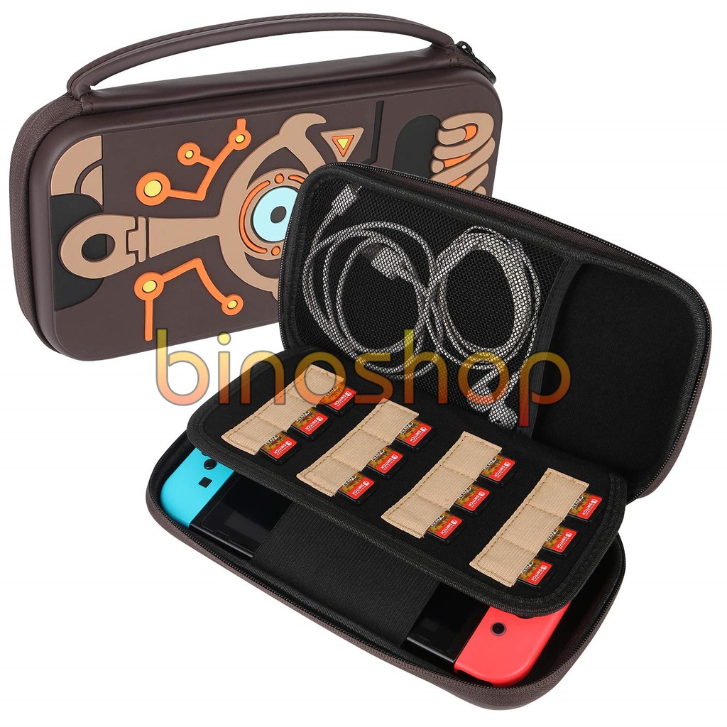 Bao đựng Nintendo Switch họa tiết Zelda Sheikah Slate  - Bao chống sốc Nintendo Switch