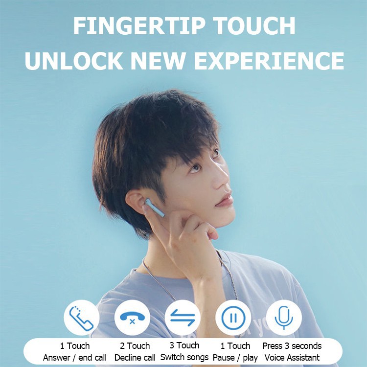 [𝘽𝙖̉𝙣 𝙉𝙖̂𝙣𝙜 𝘾𝙖̂́𝙥 𝟮𝟬𝟮𝟬] Tai nghe Bluetooth không dây Inpods i12s Đủ Bass Treble, Nghe Đều 2 Tai